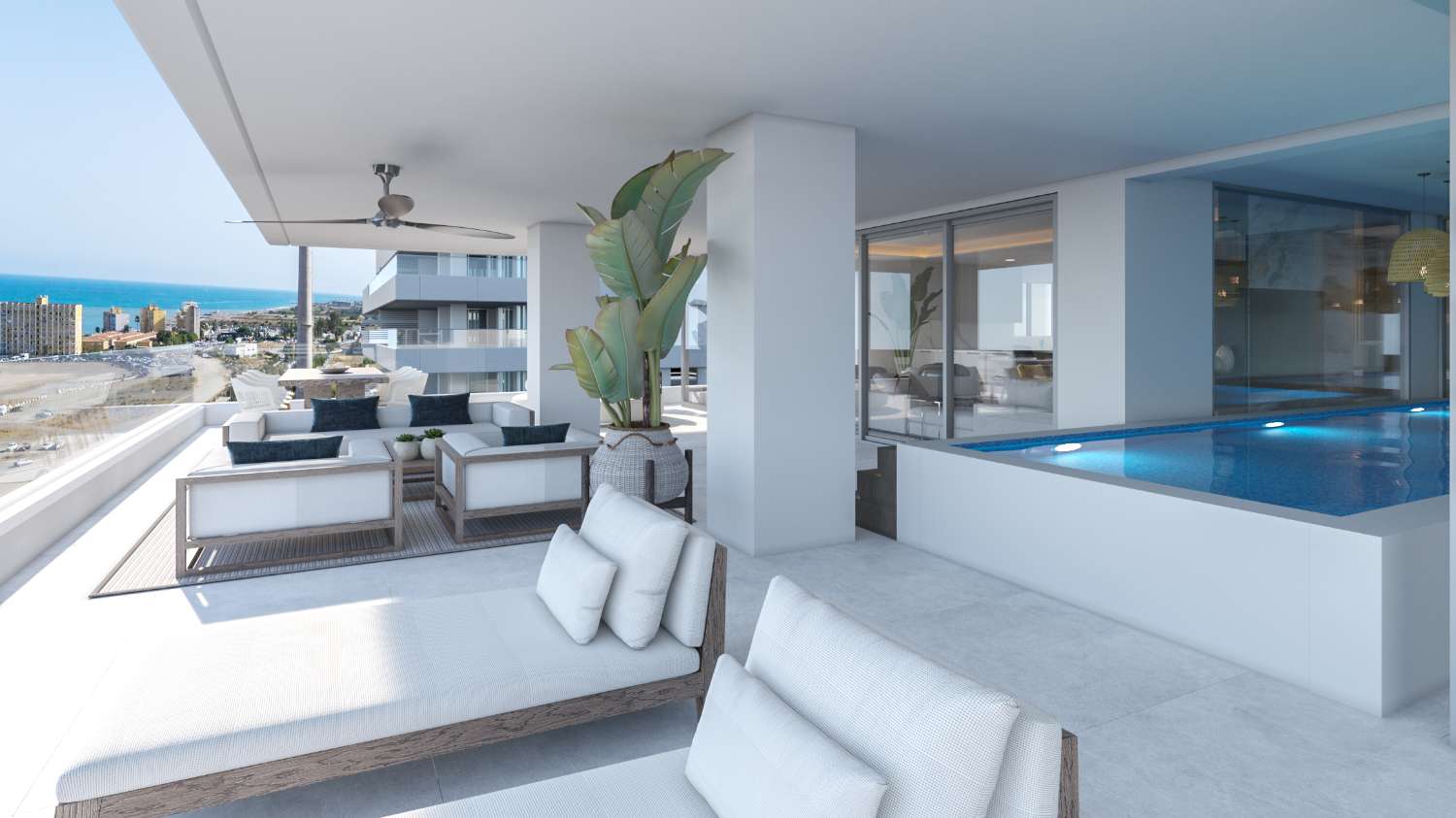 LUXE APPARTEMENTEN MET UITZICHT OP DE MIDDELLANDSE ZEE LAATSTE EENHEDEN!