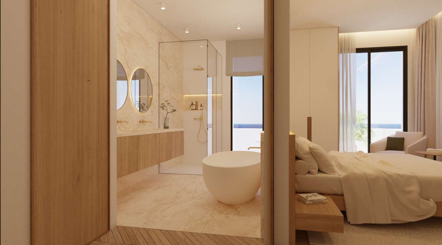 منازل فاخرة جديدة تمامًا مكونة من 3 غرف نوم مع إطلالات على البحر، آخر 4 وحدات! من 2,250,000 يورو