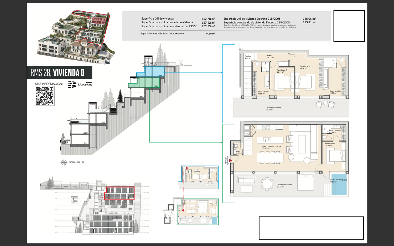 DUPLEX DE LUXE TOUT NEUF AVEC PISCINE PRIVÉE ET TERRASSE