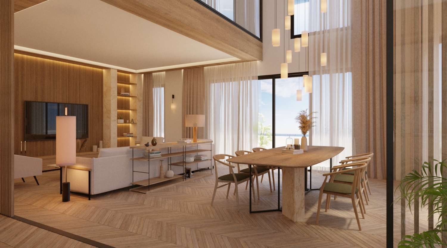 TOUT NOUVEAU DUPLEX DE LUXE DE 2 CHAMBRES AVEC VUE SUR LA MER LES 2 DERNIÈRES UNITÉS ! À partir de 1 845 000 €