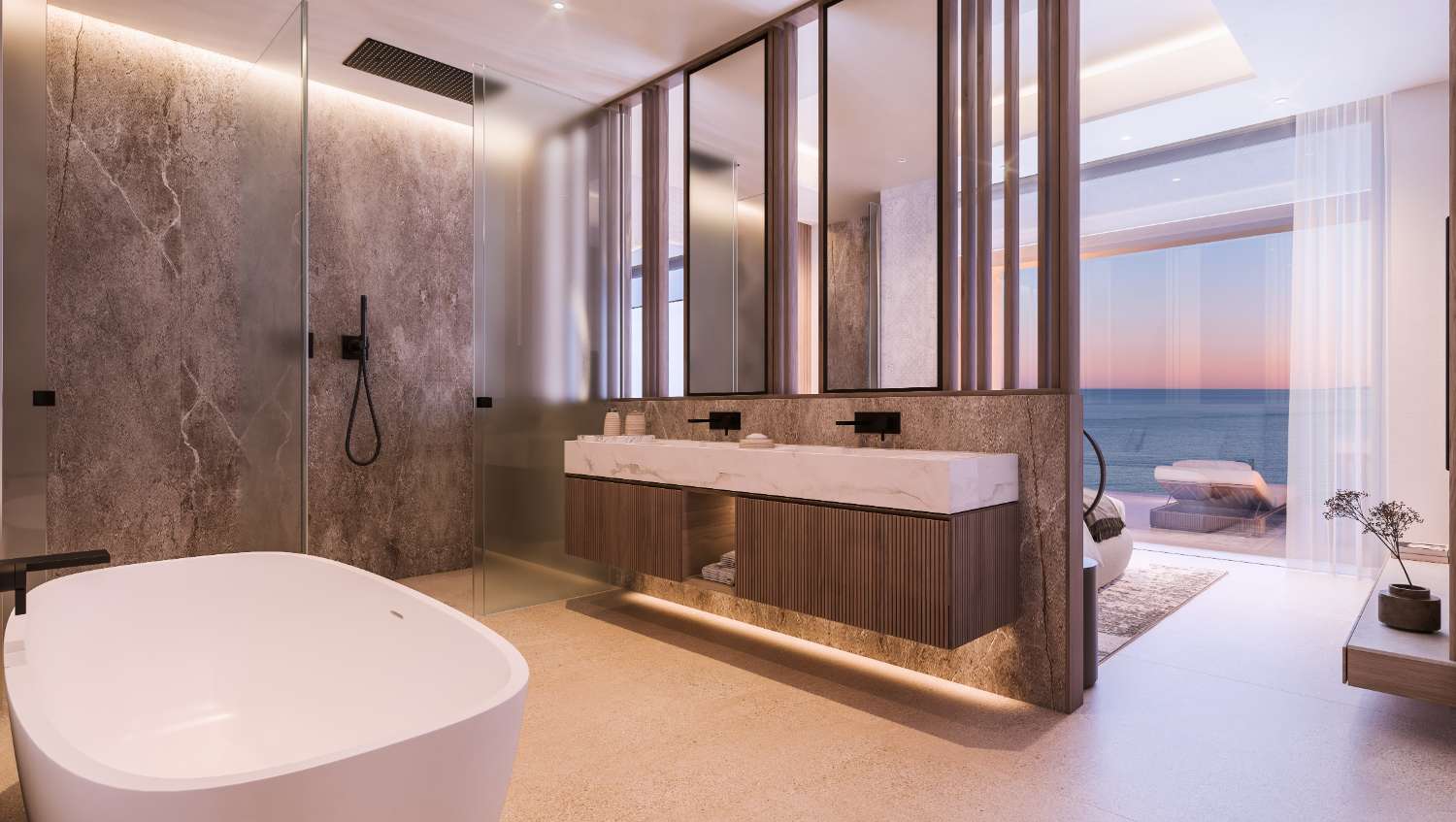 LUXUSHAUS MIT GARTEN, PRIVATEM POOL UND PANORAMABLICK AUF DAS MEER