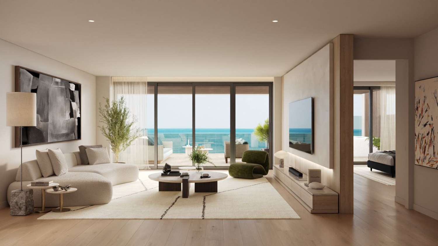 DESDE 495.000 € · APARTAMENTOS Y ÁTICOS DE LUJO CON VISTAS AL MAR – HOUSECLICK.ES