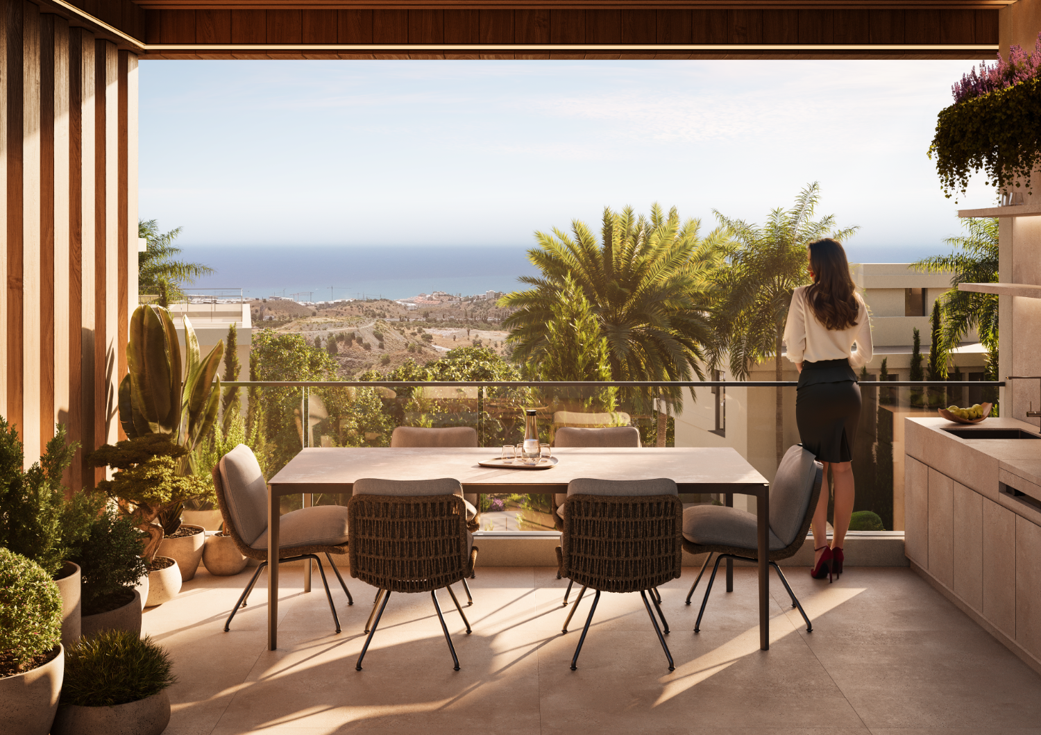 DESDE 695.000 € HASTA 1.229.600 € · OBRA NUEVA CON VISTAS PANORÁMICAS AL MAR – HOUSECLICK.ES