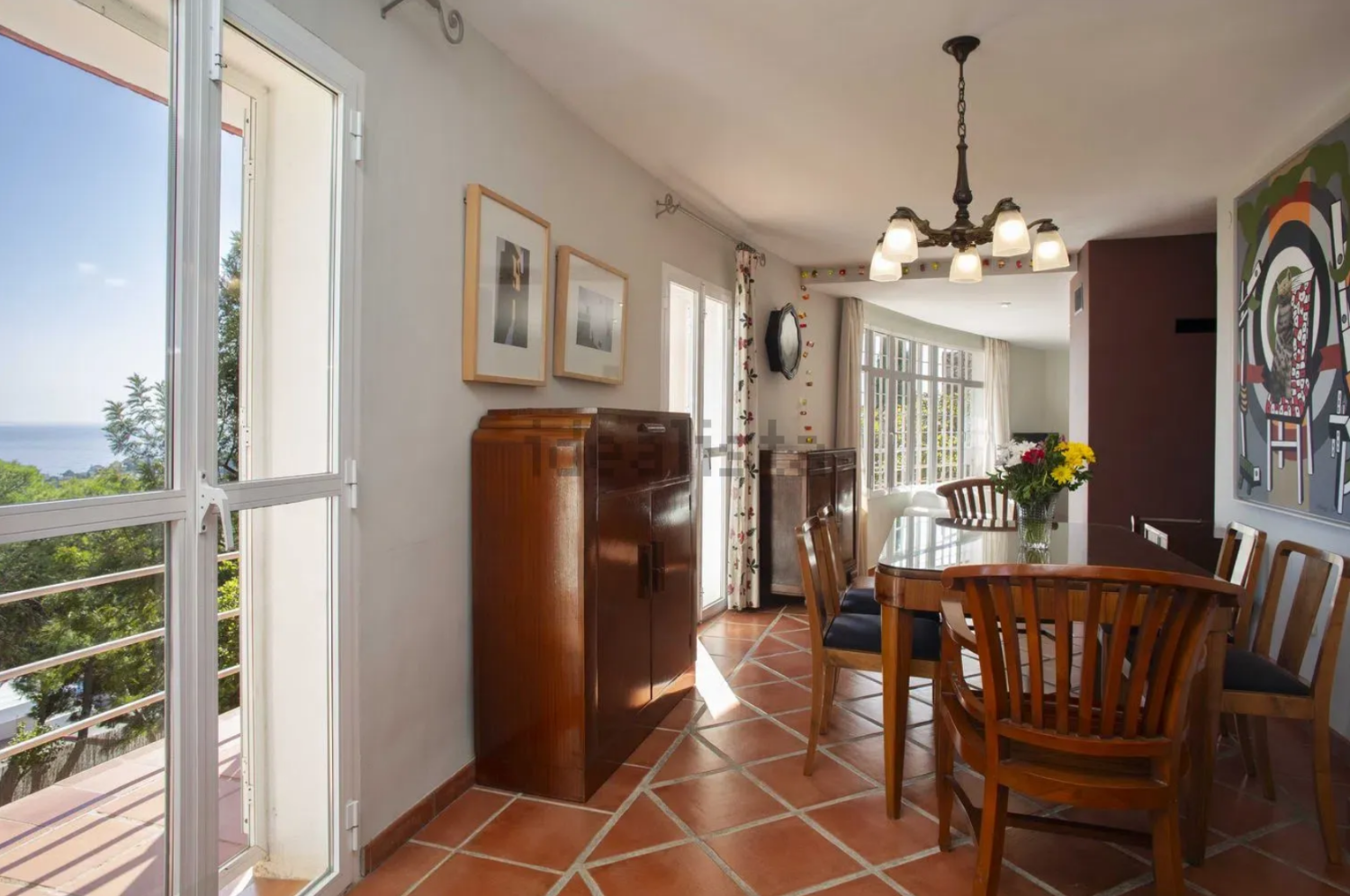 FRITTSTÅENDE VILLA I CERRADO DE CALDERÓN MED HAVUTSIKT – HOUSECLICK.ES