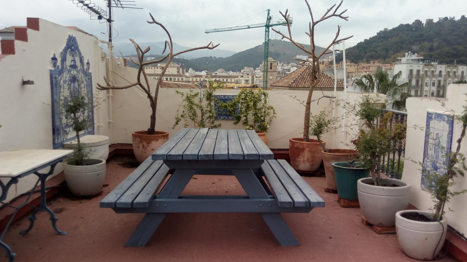 LUXURY APARTMENT VOR KURZEM RENOVIERT, VOR DER KATHEDRALE UND ALCAZABA. Terrasse.